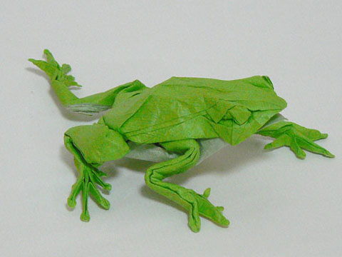 Origami Japanese Tree Frog Origami Japanese Tree Frog