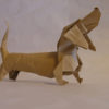 Origami Basset Hound