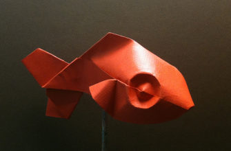 Оригами рыбка