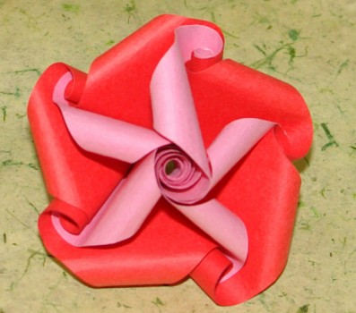 Оригами роза Оригами роза