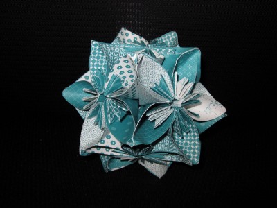 Цветочная кусудама Цветочная кусудама