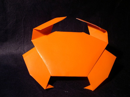 Crab Оригами краб