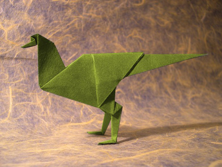 Dinosaur Оригами динозавр