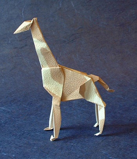 Giraffe Оригами жираф