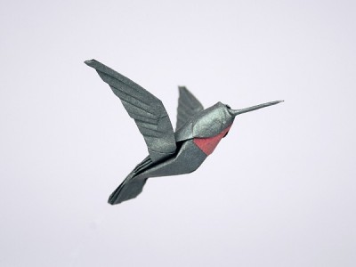 Оригами колибри Оригами колибри