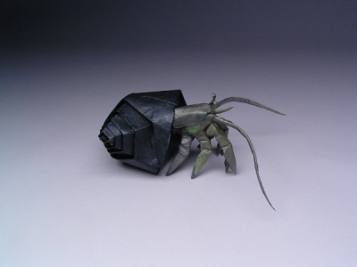 Оригами рак-отшельник. Оригами рак-отшельник.