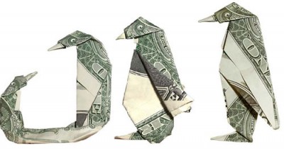 Семейство манигами пингвинов Семейство манигами пингвинов