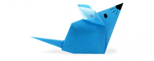 little-mous маленькая мышка оригами