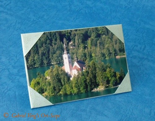 Фоторамка оригами