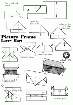 Схема сборки фоторамки
