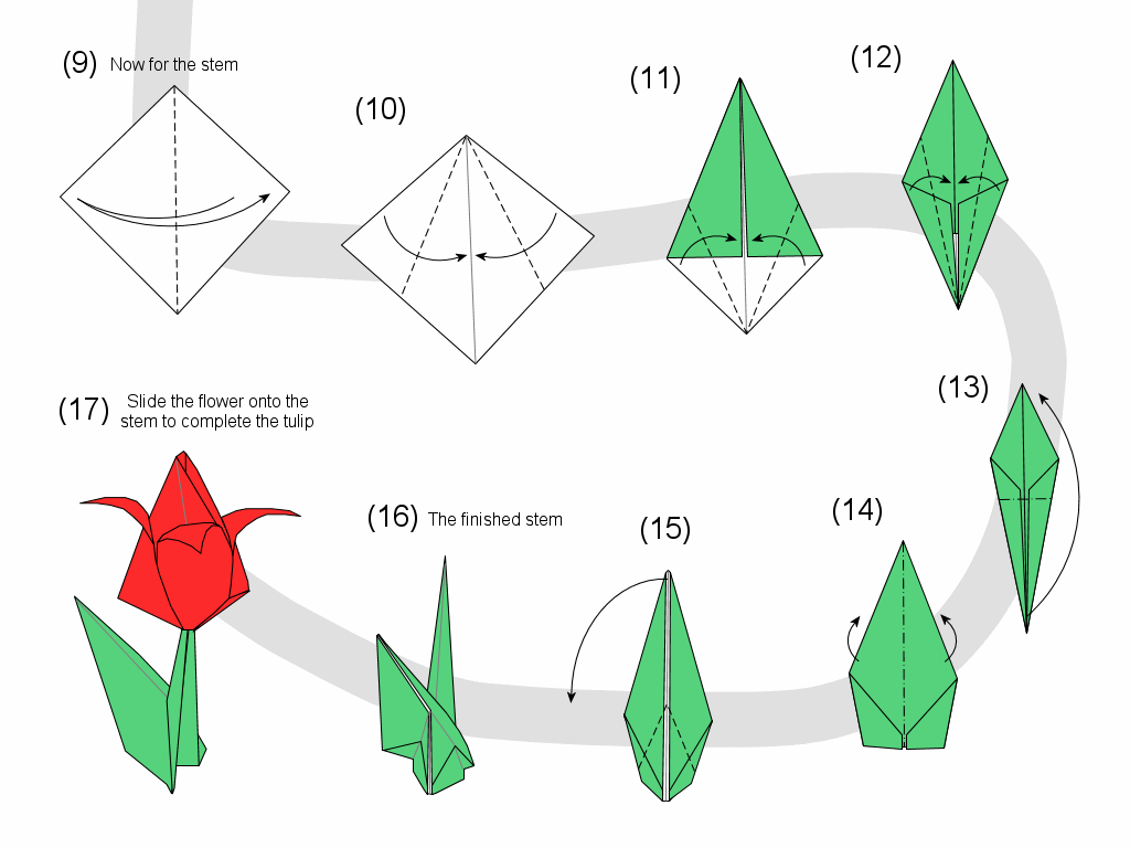 Складывать из бумаги. Оригами из бумаги цветы тюльпан схема. Оригами тюльпан из бумаги схема для детей. Схема изготовления тюльпана из бумаги оригами. Тюльпаны оригами из бумаги своими руками схемы.