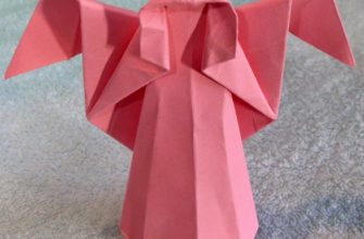 Ангел оригами