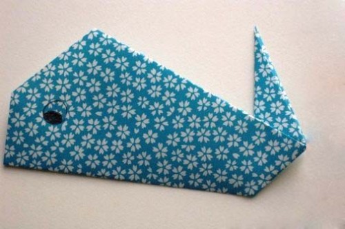 Кит оригами