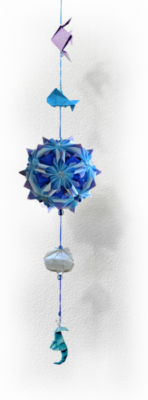 Кусудама Ondas Buzianas Кусудама Ondas Buzianas