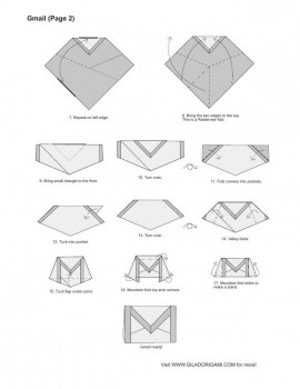 Схема логотипа Gmail2 Схема логотипа Gmail2