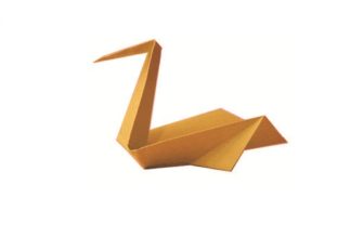 Оригами пеликан