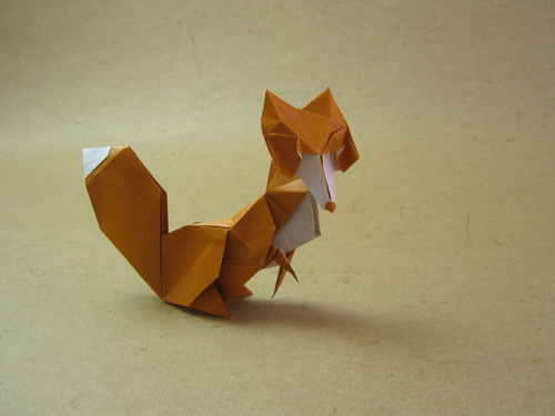 лиса оригами лиса оригами