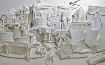 Джефф Нишинака (1) 10 удивительных художников, работающих с бумагой