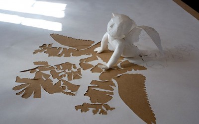 Питер Каллесен (1) 10 удивительных художников, работающих с бумагой