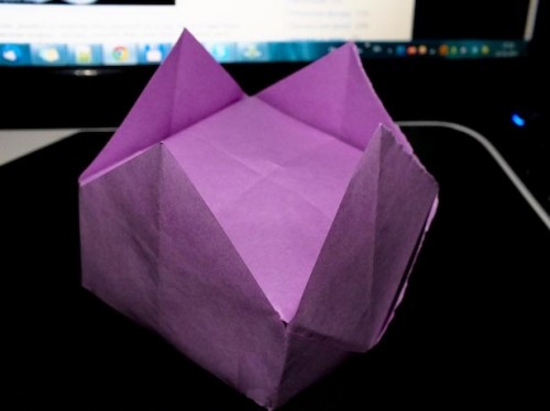 корона оригами корона оригами