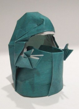 Warai – смеющуюся фигурка из бумаги от  Joseph Wu