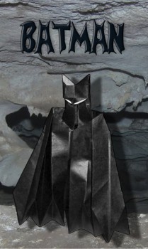 Бэтмен оригами