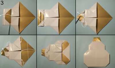 оригами снеговик схема 3 оригами снеговик схема 3