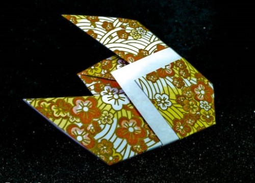 оригами муха