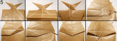 Муха оригами схема 5 Муха оригами схема 5