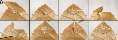 Муха оригами схема 8 Муха оригами схема 8