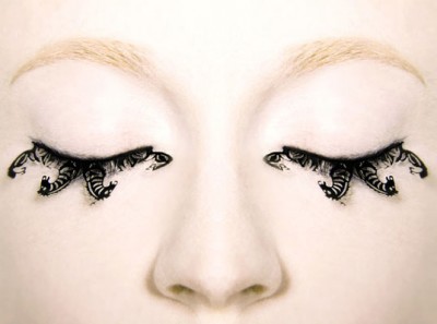 Оригами накладные ресницы из бумаги Оригами накладные ресницы из бумаги