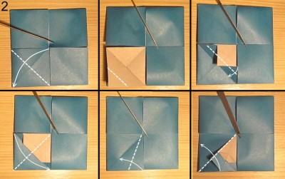 Оригами ваза с лепестками схема 2 Оригами ваза с лепестками схема 2