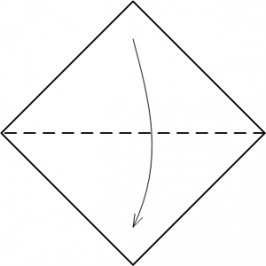 Божья коровка оригами схема 1
