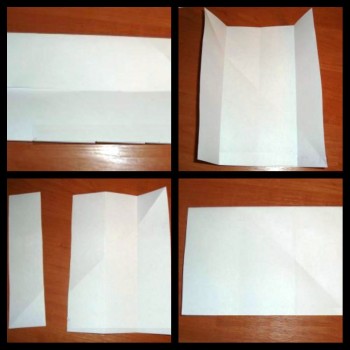 Схема стульчик оригами шаг 2