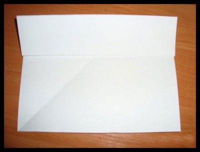 Стульчик оригами бумажный схема 1