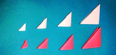 Тортик модульное оригами схема модули