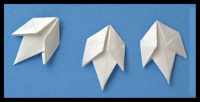 Букет из подснежников оригами схема складывания 1 Букет из подснежников оригами схема складывания 1