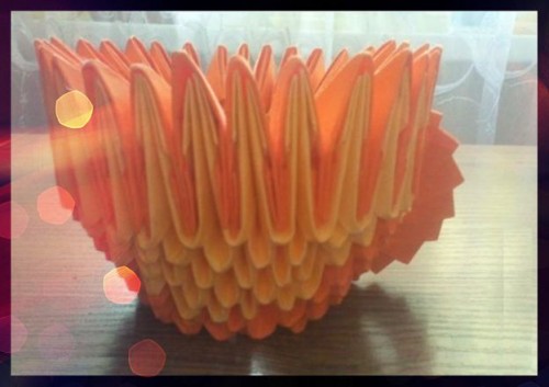 Кружка оригами из модулей мастер-класс Кружка оригами из модулей мастер-класс