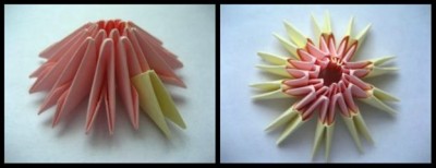 Мастер класс модульное оригами ромашка 2 