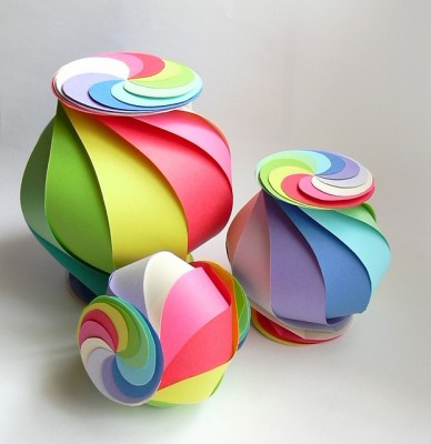 Оригами Десятисторонняя Инь Ян мастер-класс