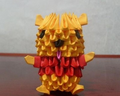 Модульное оригами Винни-пух схема сборки Модульное оригами Винни-пух схема сборки