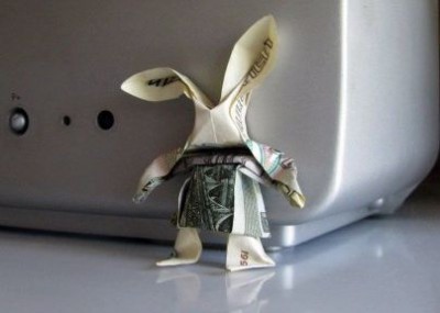 Оригами Заяц паттерн сборки Оригами Заяц паттерн сборки