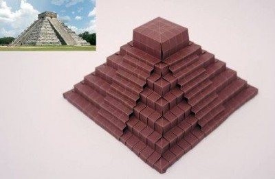 Оригами пирамида видео урок схема Оригами пирамида видео урок схема