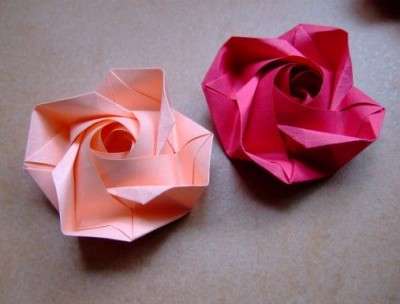 Оригами из бумаги роза Оригами из бумаги роза