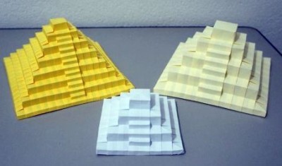 Пирамида оригами мастер класс Пирамида оригами мастер класс