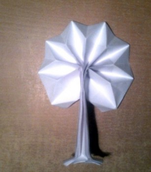 Оригами дерево своими руками видео урок Оригами дерево своими руками видео урок