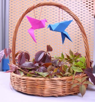 Оригами из бумаги голубь Оригами из бумаги голубь