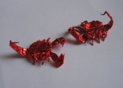 Оригами скорпион схема Оригами скорпион схема