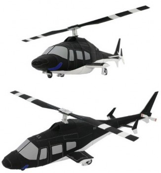 Оригами вертолет