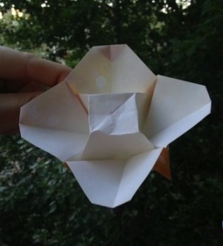 Поделки оригами цветок